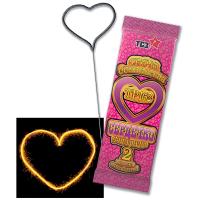 Сердечко Бенгальские огни фигурные купить в Десногорске | desnogorsk.salutsklad.ru