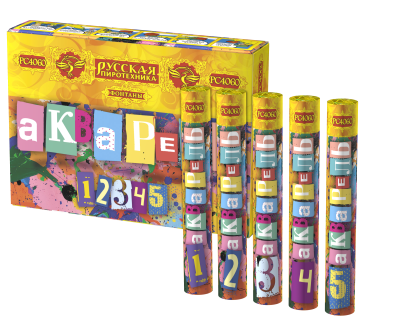 Акварель Фонтан пиротехнический купить в Десногорске | desnogorsk.salutsklad.ru