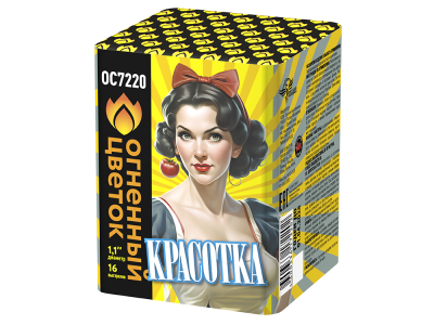 Красотка Батарея салютов купить в Десногорске | desnogorsk.salutsklad.ru