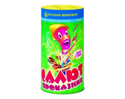 Салют-проказник Фонтан фейерверк купить в Десногорске | desnogorsk.salutsklad.ru