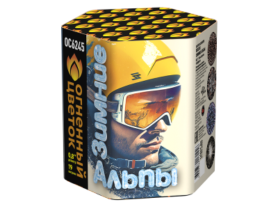 Зимние Альпы Батарея салютов купить в Десногорске | desnogorsk.salutsklad.ru