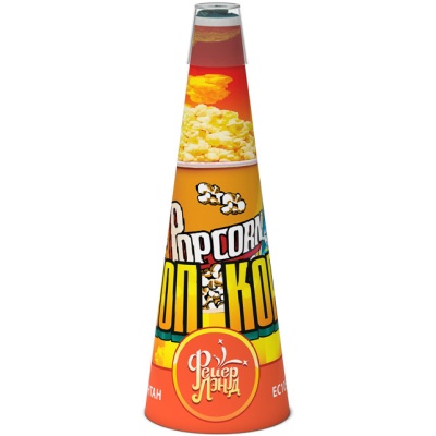 Поп корн Фонтан пиротехнический купить в Десногорске | desnogorsk.salutsklad.ru