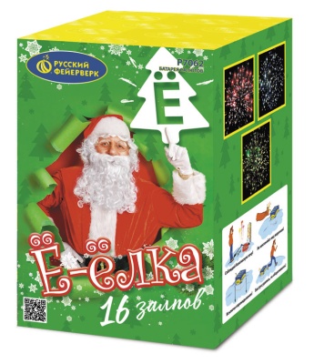 Ё-Ёлка Батарея салютов купить в Десногорске | desnogorsk.salutsklad.ru