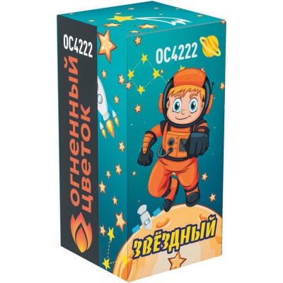 Звездный Пиротехнический фонтан купить в Десногорске | desnogorsk.salutsklad.ru