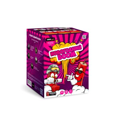 Новогодний BOOM Фейерверк купить в Десногорске | desnogorsk.salutsklad.ru